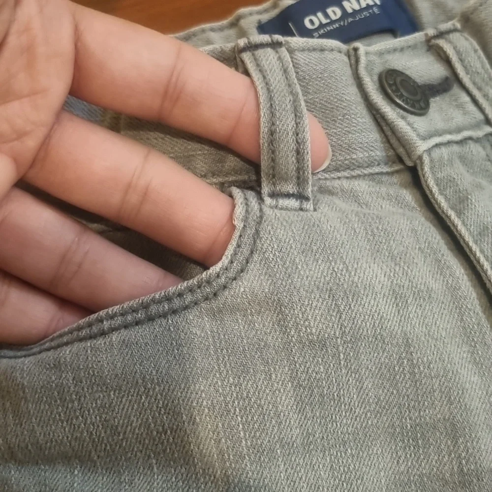 OLD NAVY Kids Skinny Jeans Gray Size 4T